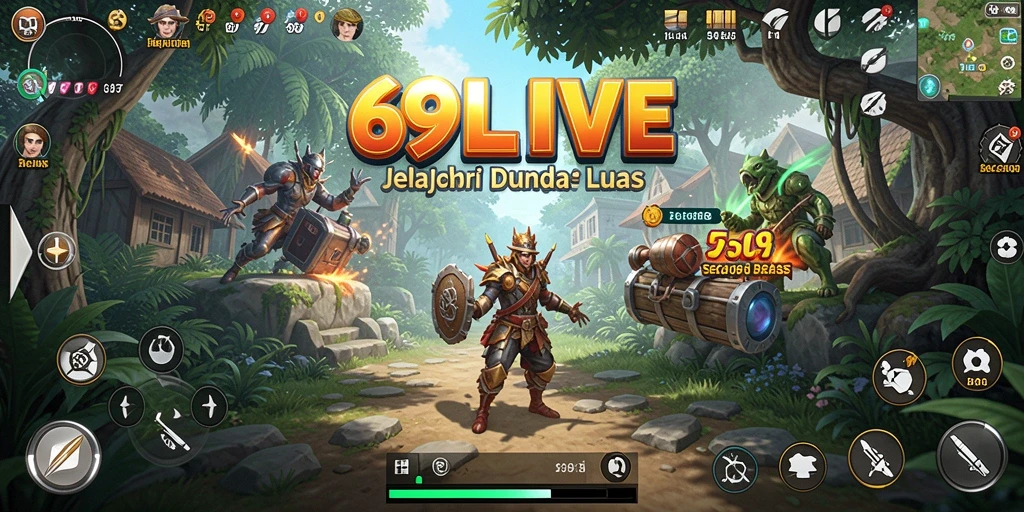 Gameplay Open World yang menakjubkan di dalam 69LIVE.