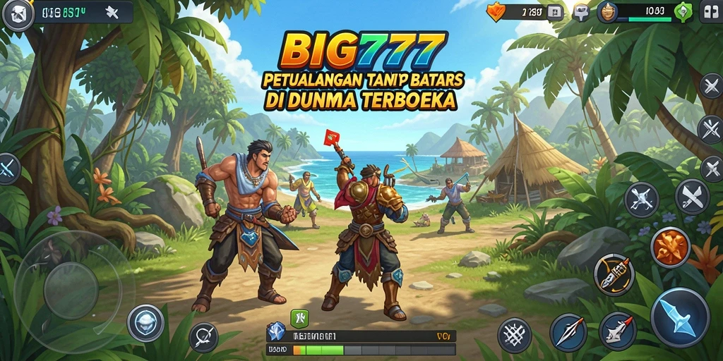 Tampilan gameplay menakjubkan di dunia terbuka BIG777.