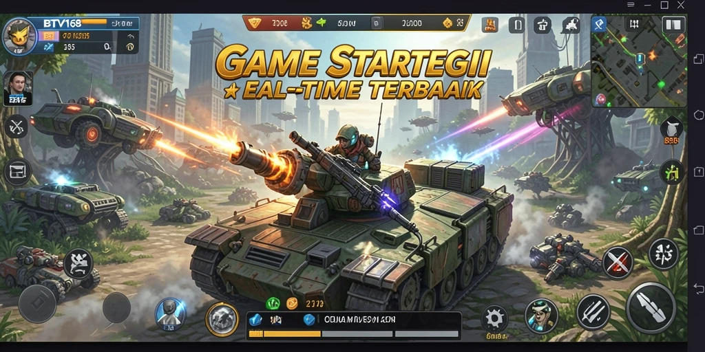 Tampilan gameplay BTV168 yang menarik dan strategis.