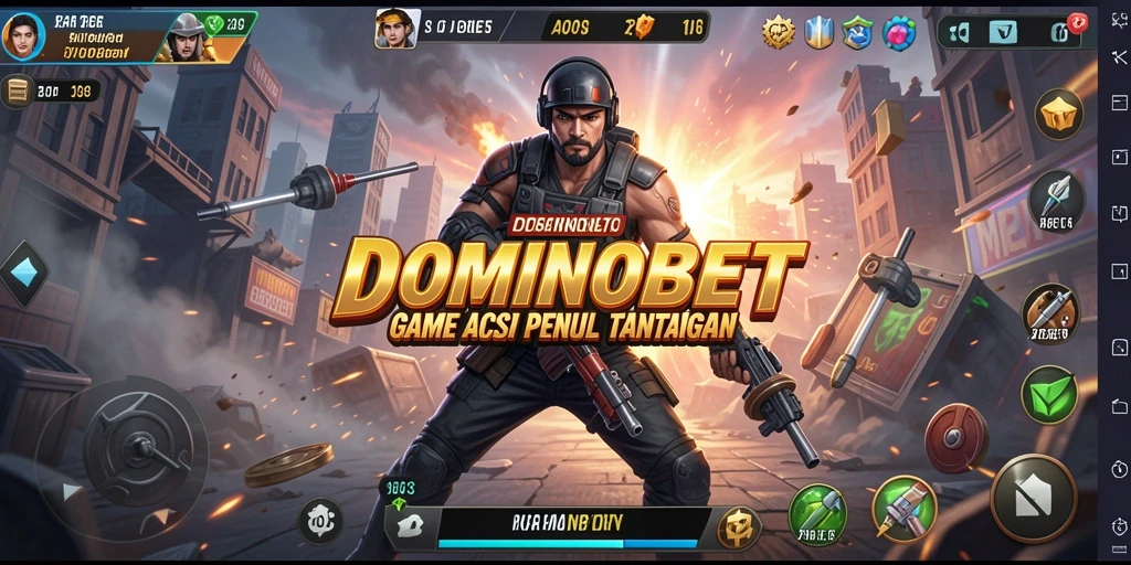 Gameplay action seru di DOMINOBET dengan grafis memukau.