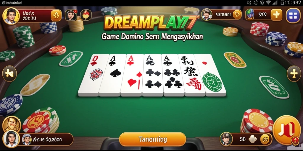 Screenshot gameplay Domino yang menarik dan seru.