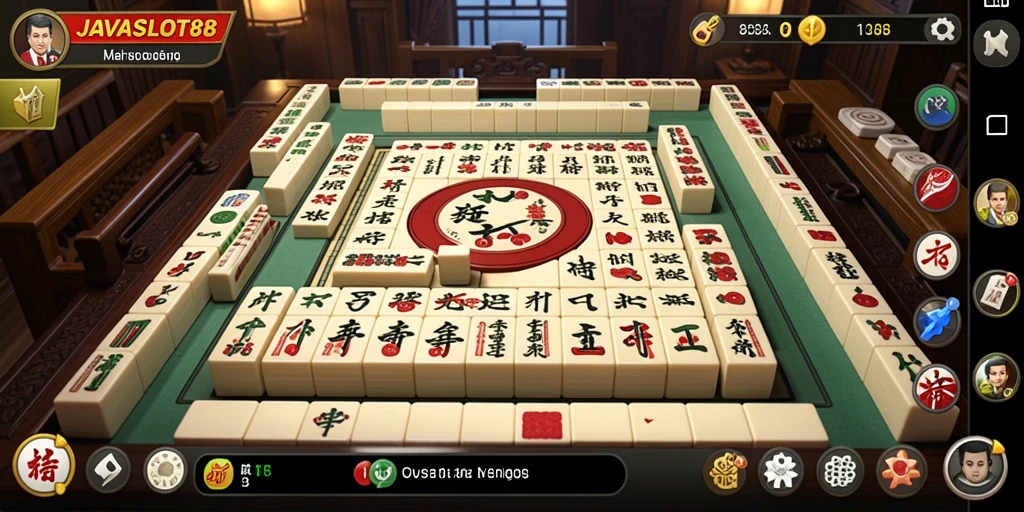 Tampilan gameplay menantang dalam JAVASLOT88 yang penuh warna.
