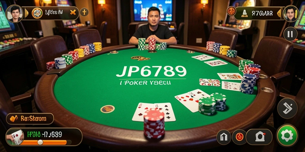 Tampilan gameplay seru di aplikasi JP6789 yang memikat.