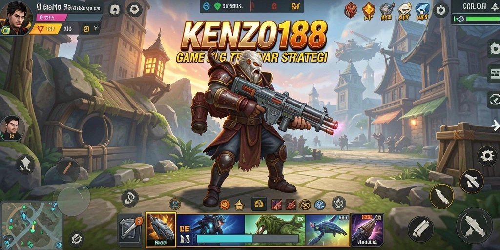Gameplay menakjubkan KENZO188 dalam pertempuran strategi.