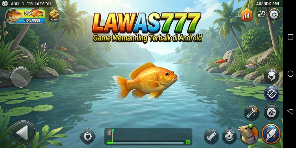 Screenshot LAWAS777 menampilkan gameplay memancing yang seru dan grafis menakjubkan.