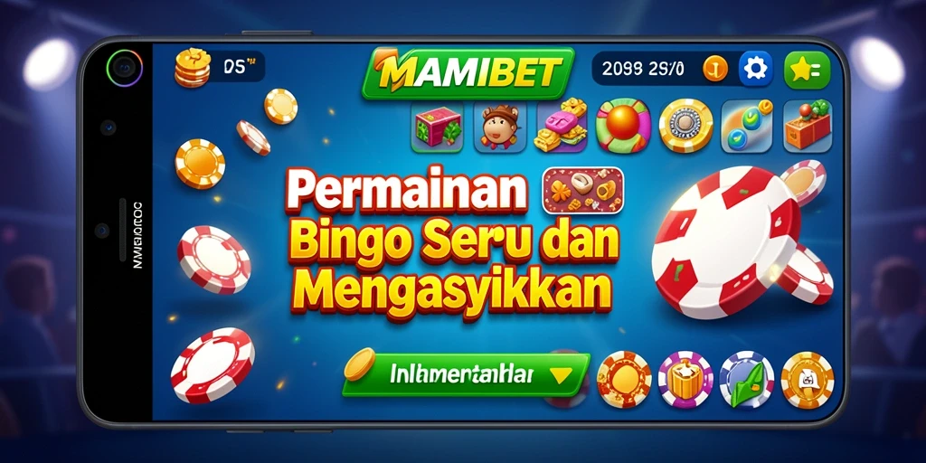 Tampilan screenshot gameplay Bingo di MAMIBET yang menarik.