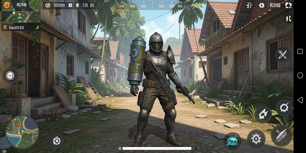 Screenshot gameplay menarik dari RDI88 dengan tampilan simulasi yang mendetail.