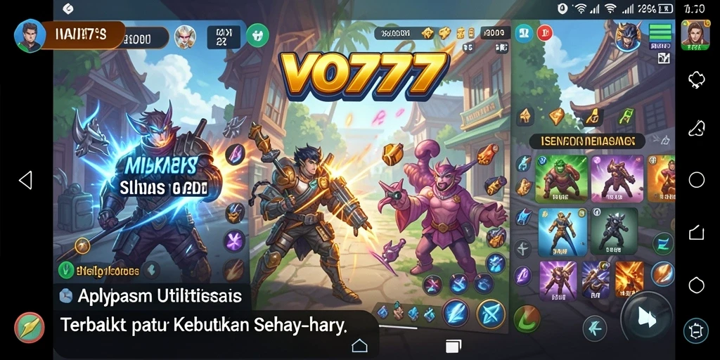 Tampilan VO777 dengan fitur manajemen tugas yang efisien.