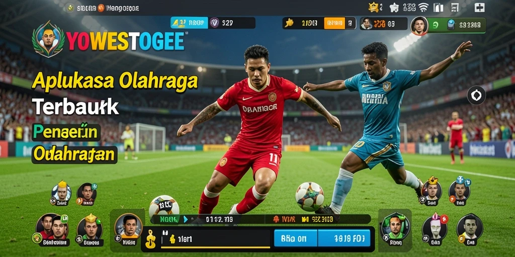 Screenshot YOWESTOGEL menampilkan antarmuka olahraga yang menarik dan informatif.