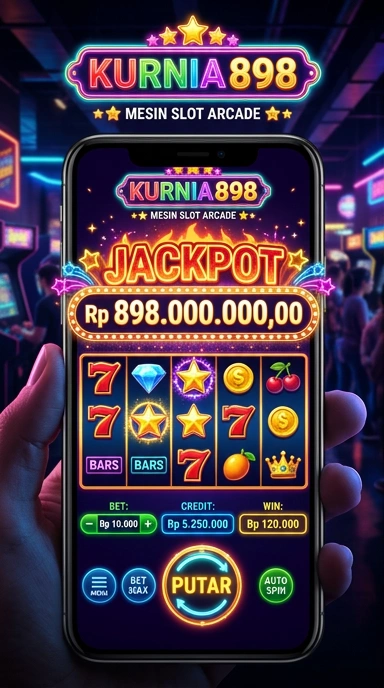 Tampilan antarmuka aplikasi kurnia898 yang menarik.